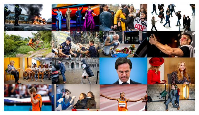 Een selectie van de gemaakte foto's door (freelance) ANP-fotografen in 2021.