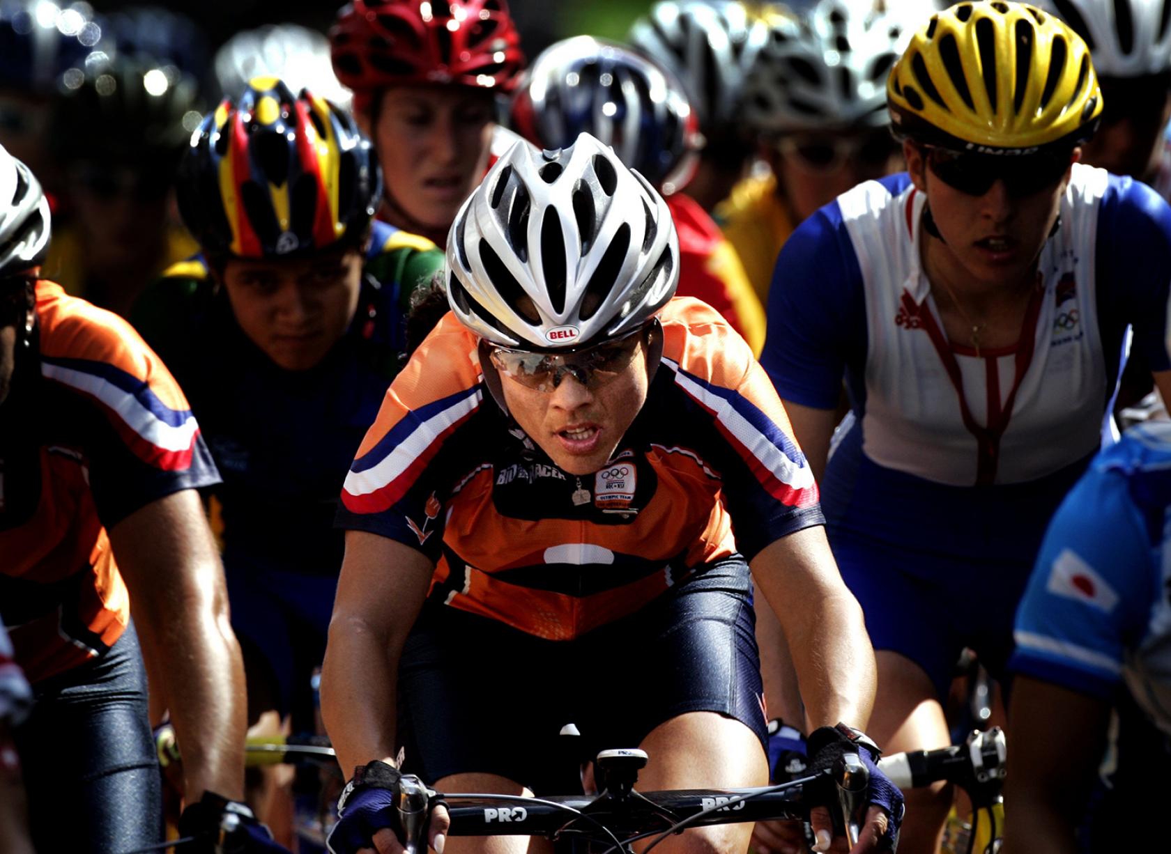 Leontien van Moorsel Olympische Spelen Athene