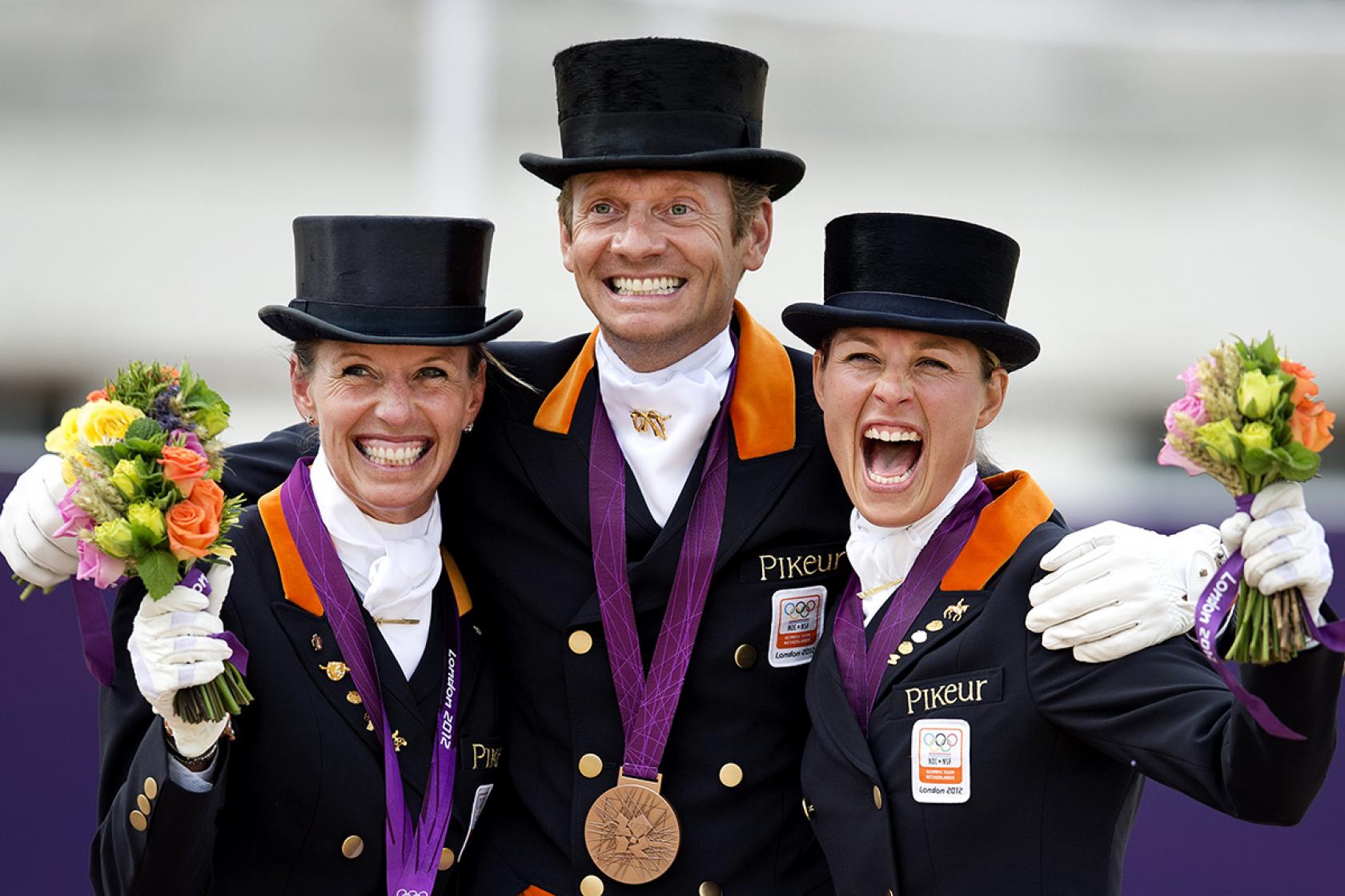 Dressuurwedstrijd ruiters brons Olympische Spelen Londen