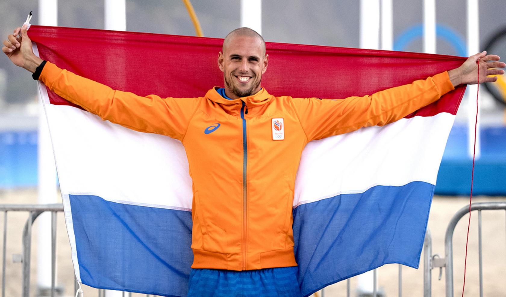 Dorian van Rijsselberghe  windsurfen Olympische Spelen Rio