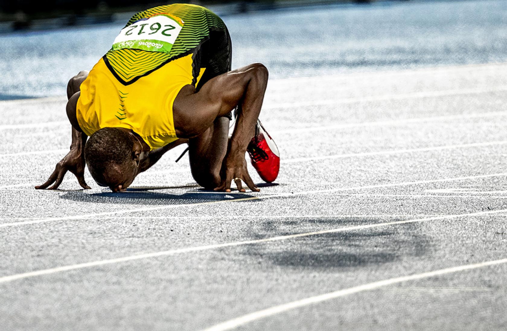 Usain Bold wint goud Olympische Spelen Rio