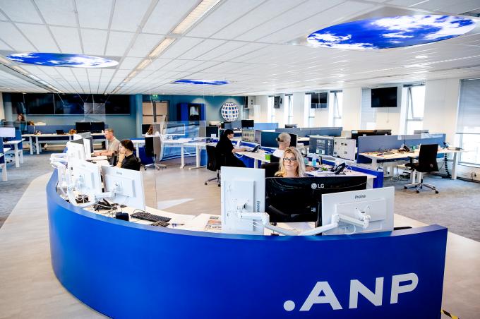 Redactie van het ANP te Den Haag. Foto: ANP / Sem van der Wal
