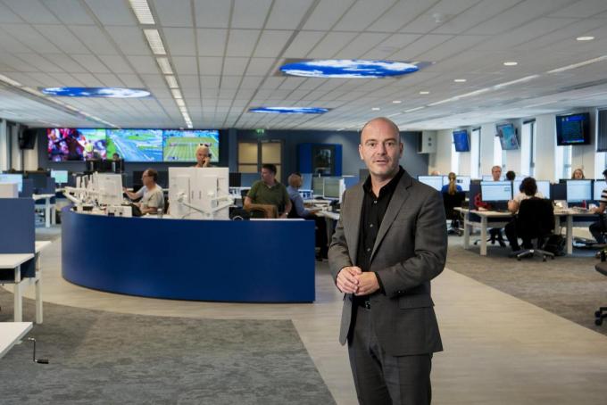 Hoofdredacteur Freek Staps. Foto door Roel Rozenburg