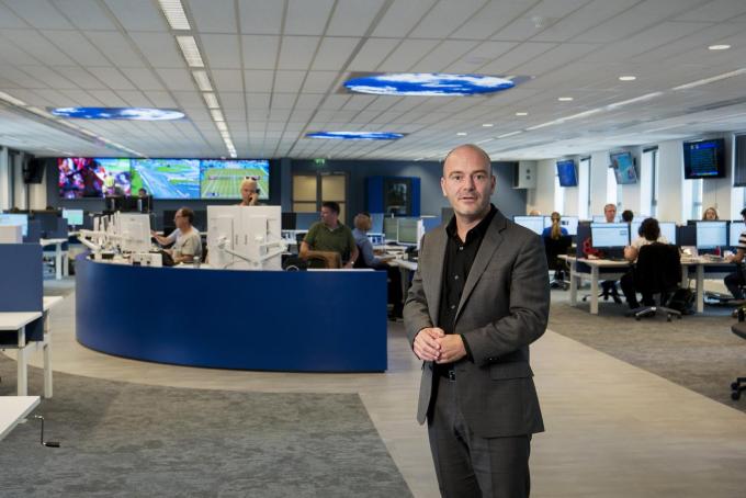 Hoofdredacteur Freek Staps. Foto door Roel Rozenburg