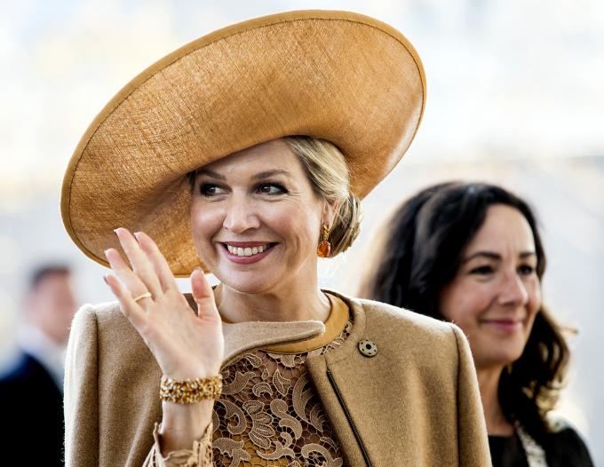 Koningin Máxima is de meest gezochte persoon in de beeldbank van ANP-Hollandse Hoogte. Foto: Koen van Weel